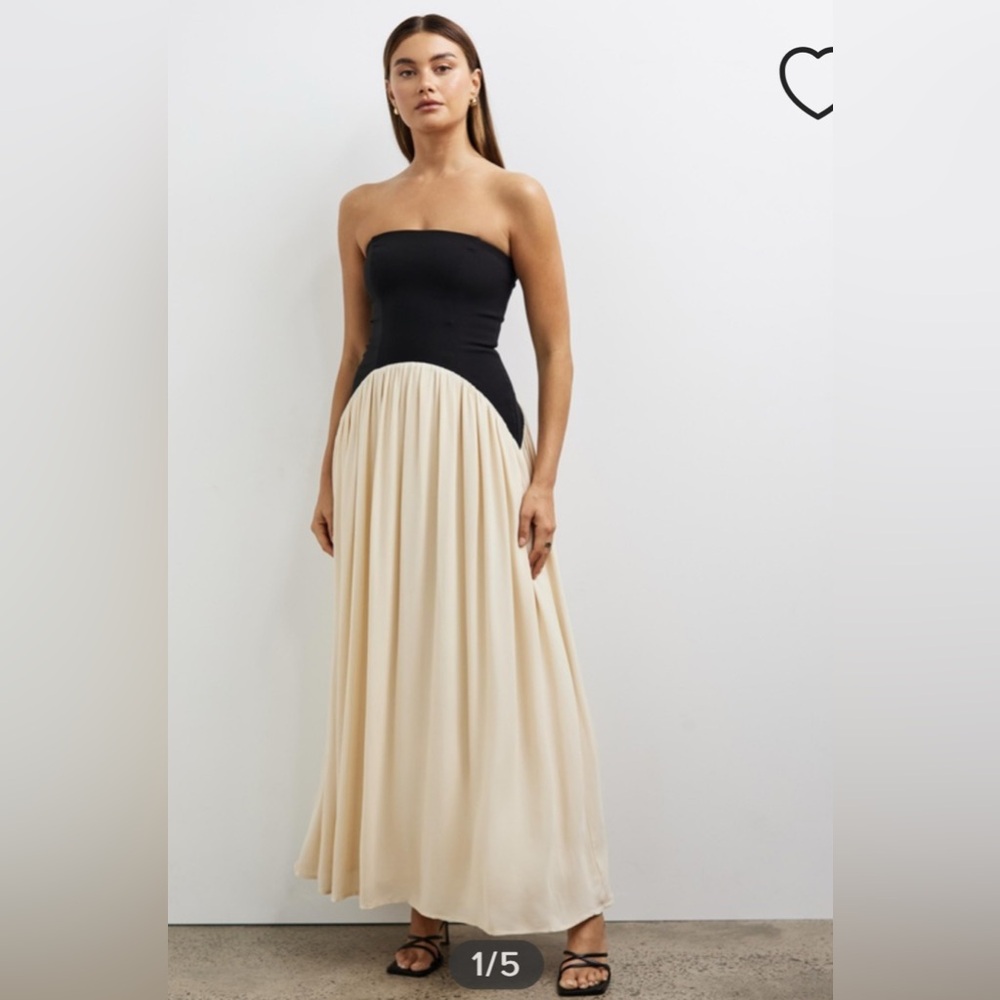 Karis Drop Waist Maxi Dress